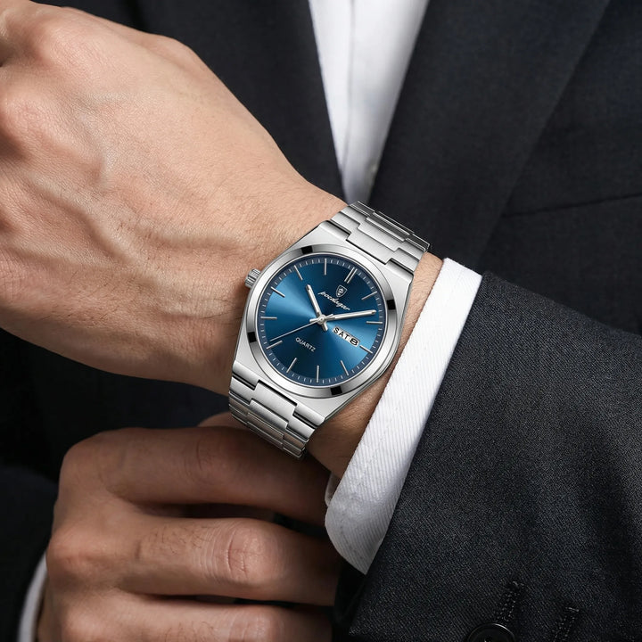 Chrovalux - 41mm Classic Dial Men's Wristwatch