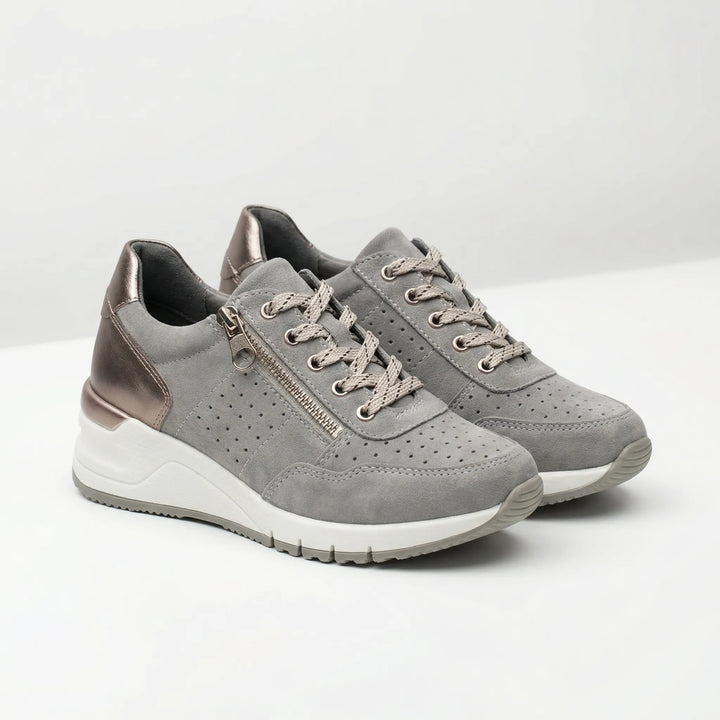 Chunkova - Chunky Wedge Sole Sneaker