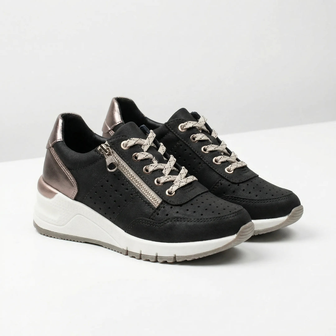 Chunkova - Chunky Wedge Sole Sneaker