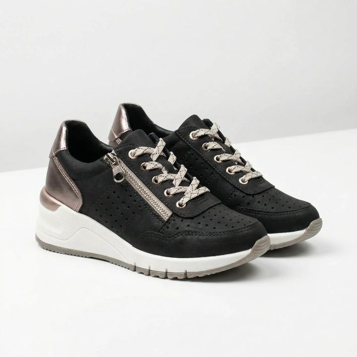 Chunkova - Chunky Wedge Sole Sneaker