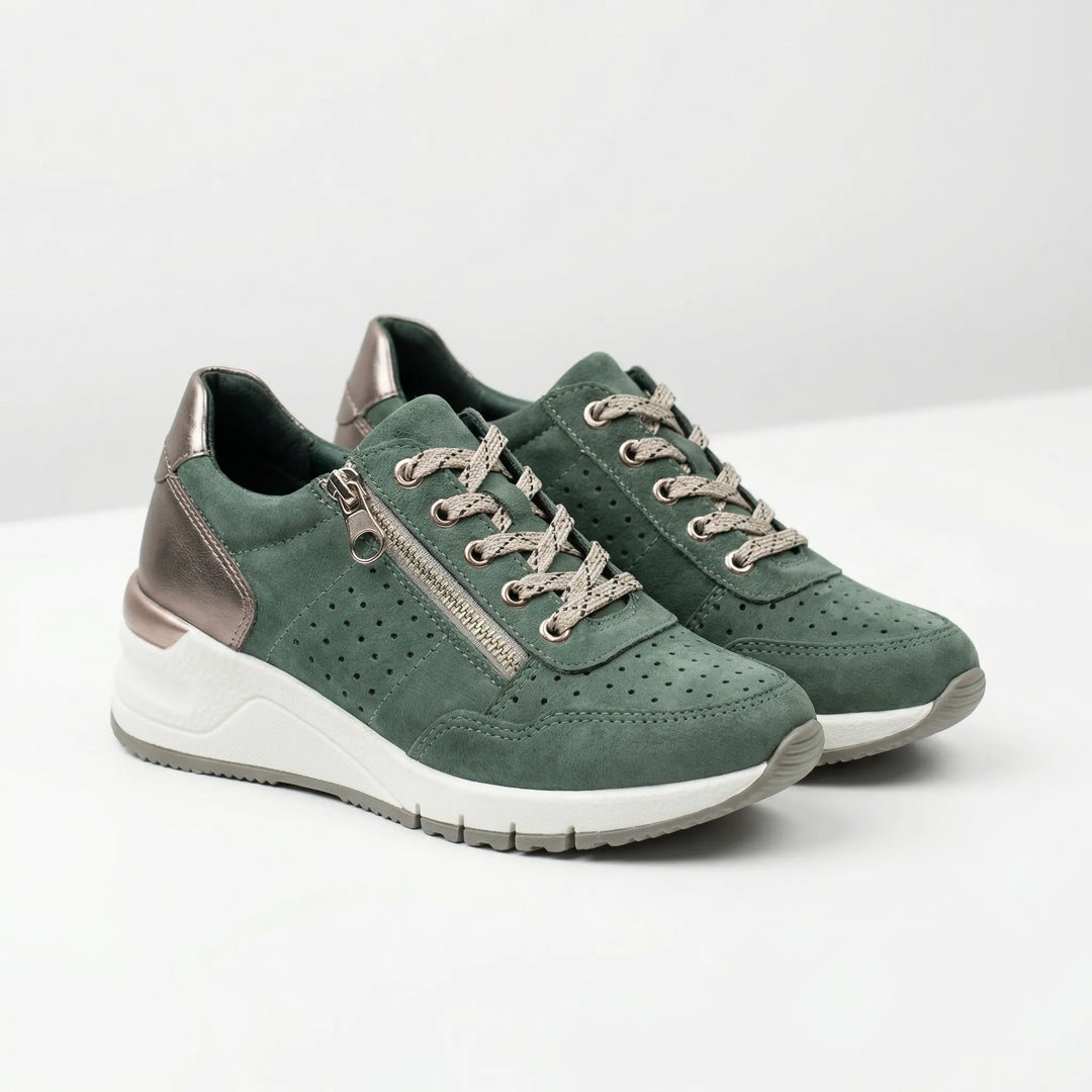 Chunkova - Chunky Wedge Sole Sneaker