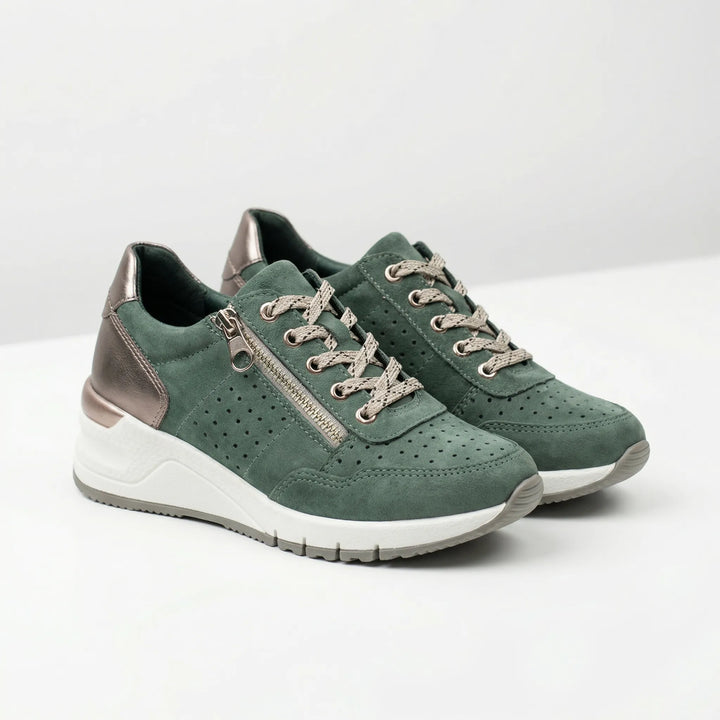 Chunkova - Chunky Wedge Sole Sneaker