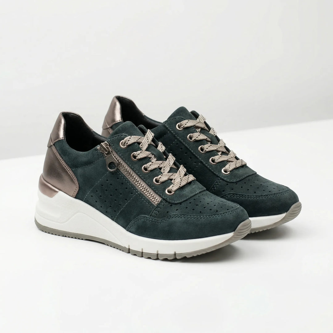 Chunkova - Chunky Wedge Sole Sneaker