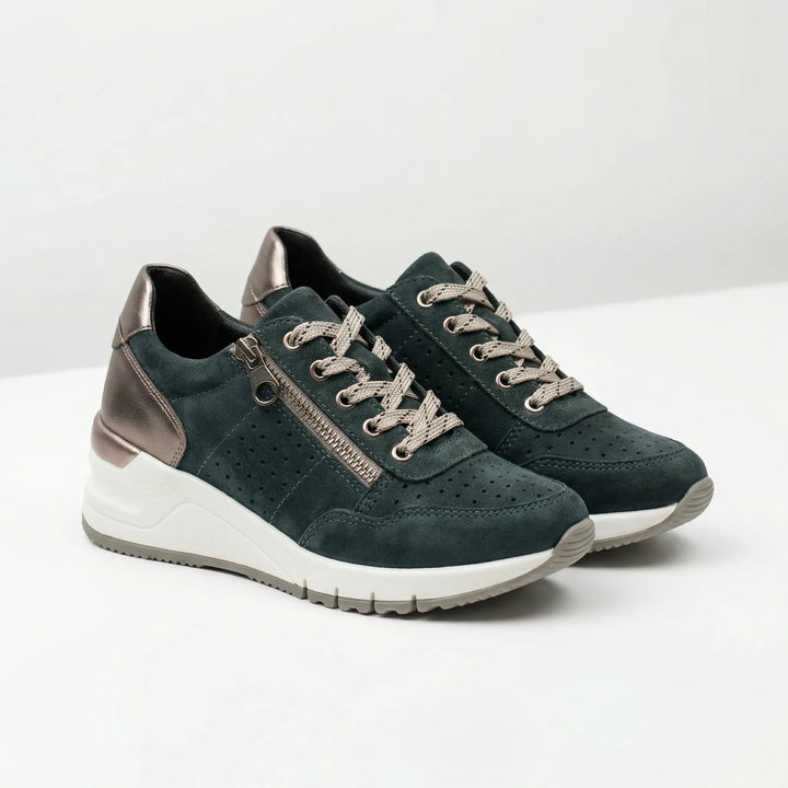Chunkova - Chunky Wedge Sole Sneaker