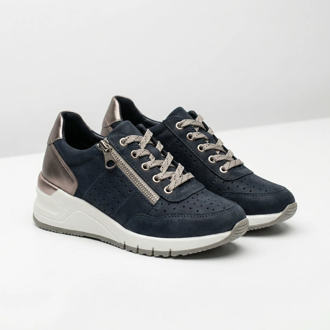 Chunkova - Chunky Wedge Sole Sneaker