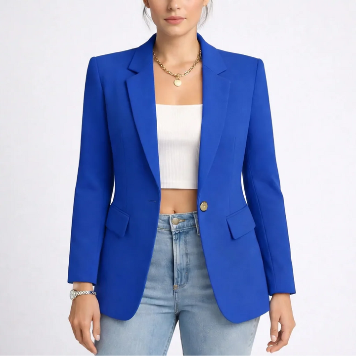 Claireux - Single-Button Structured Women's Blazer