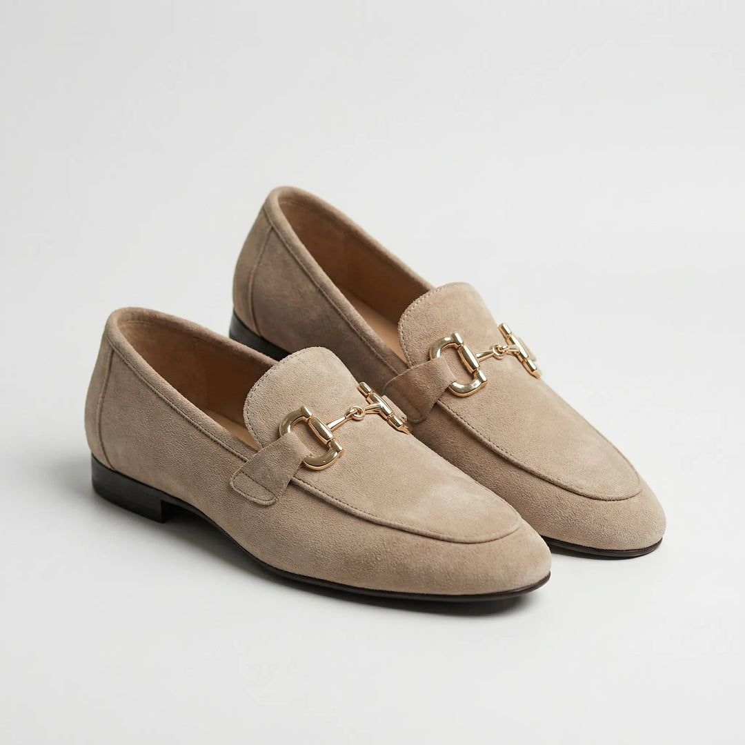 Clarenvo - Horsebit Detail Slip-On Loafer