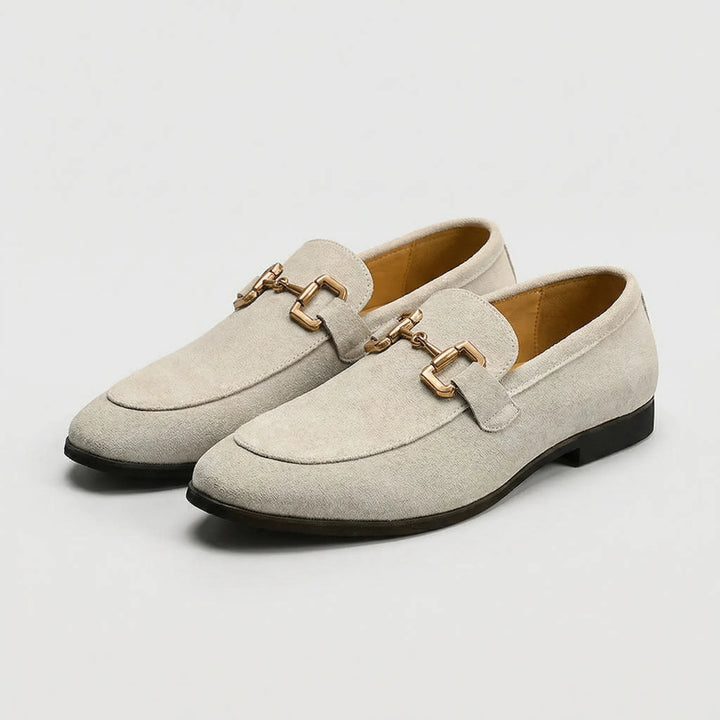 Clarenvo - Horsebit Detail Slip-On Loafer