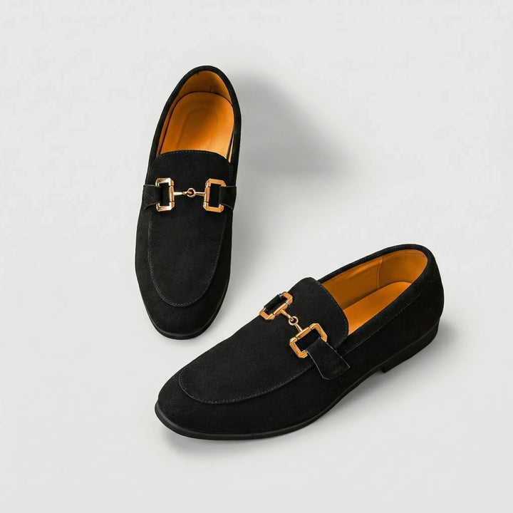 Clarenvo - Horsebit Detail Slip-On Loafer