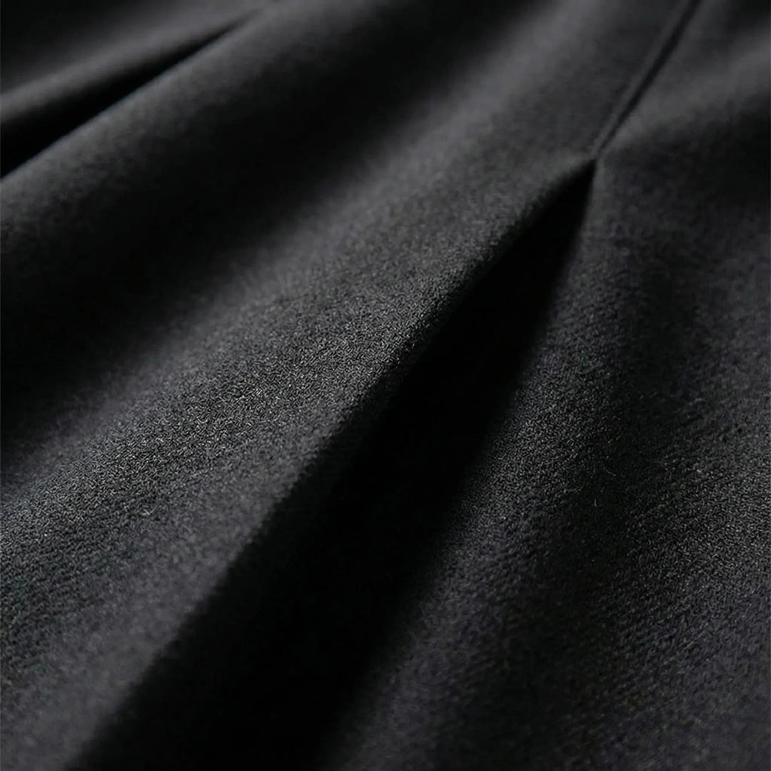 Clarette - High-Waist Pleated Midi Skirt