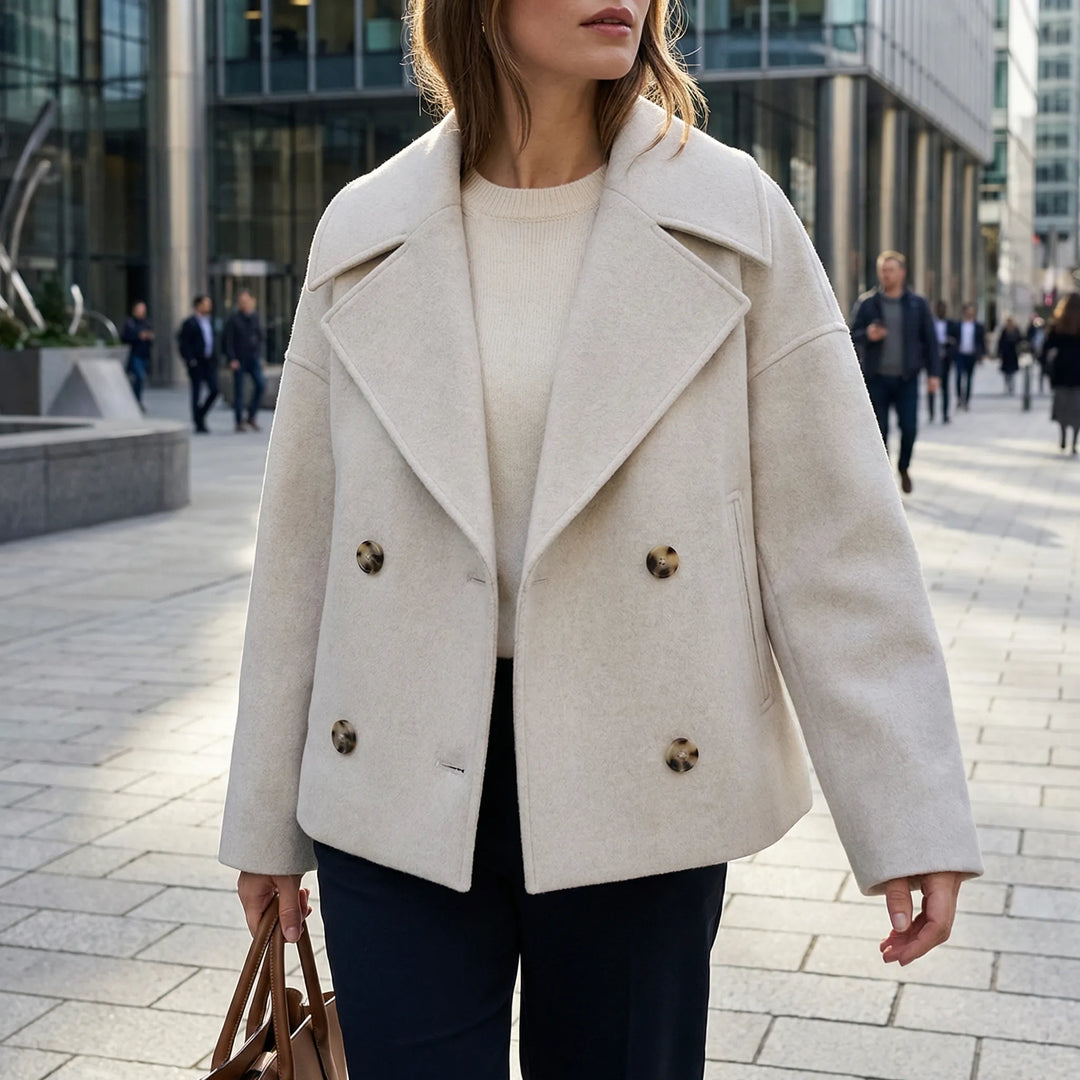 Claretton - Double-Breasted Short Waist Coat