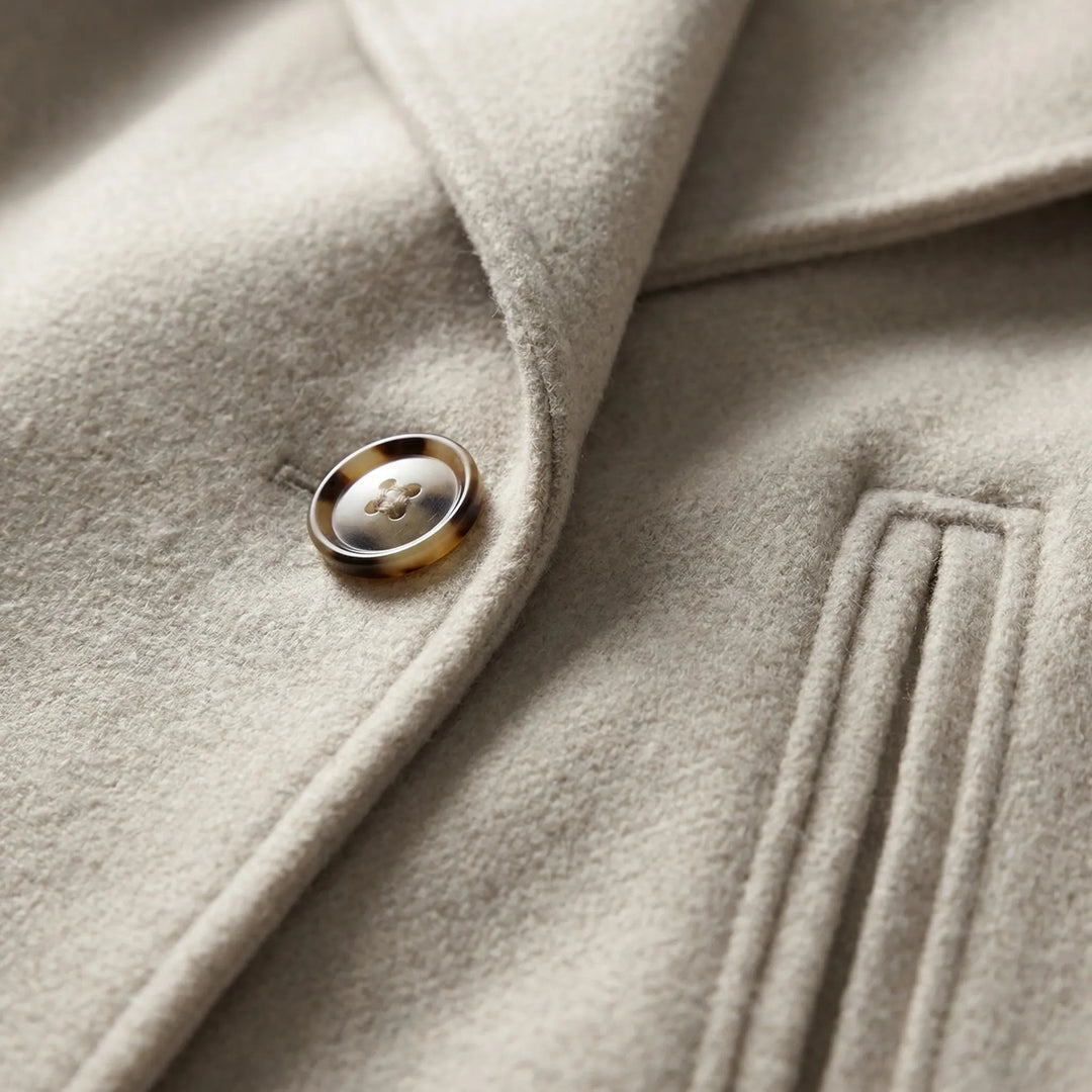 Claretton - Double-Breasted Short Waist Coat
