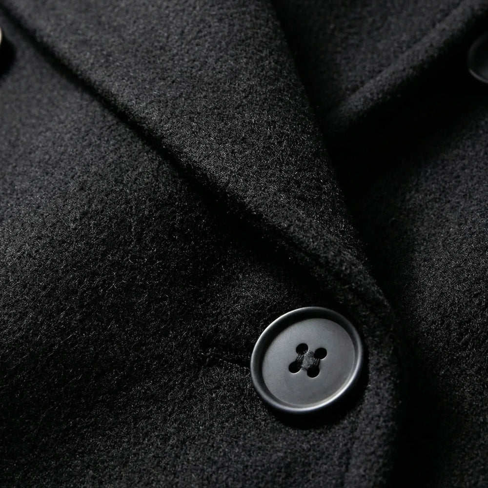 Clareven - Double-Breasted Longline Winter Coat