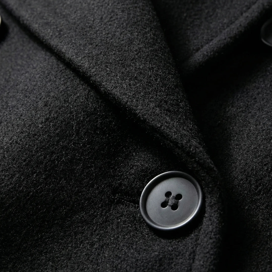 Clareven - Double-Breasted Longline Winter Coat