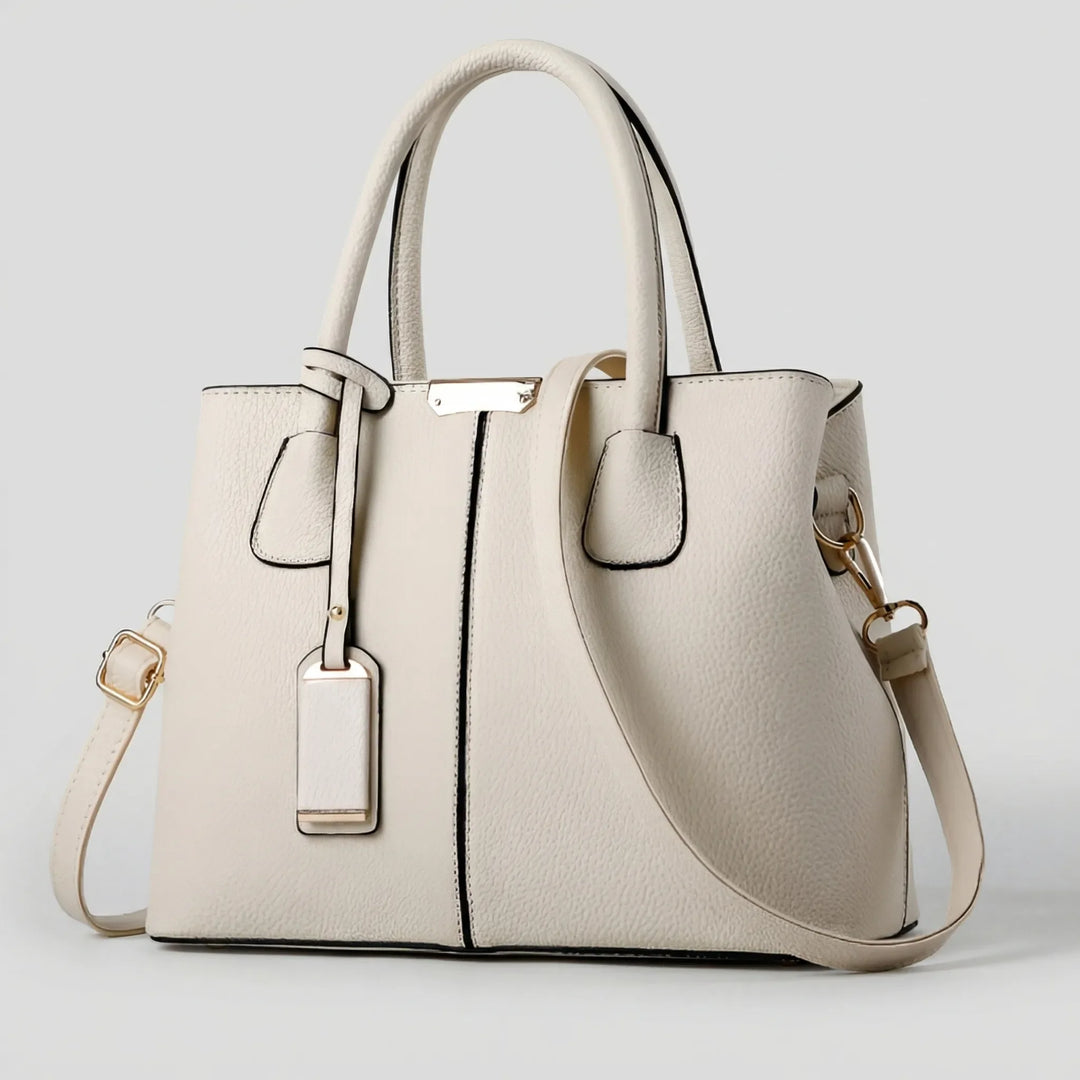Classeva - Structured Top-Handle Shoulder Bag