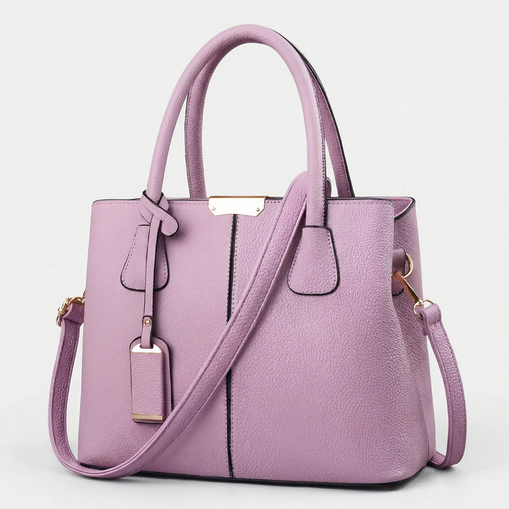 Classeva - Structured Top-Handle Shoulder Bag