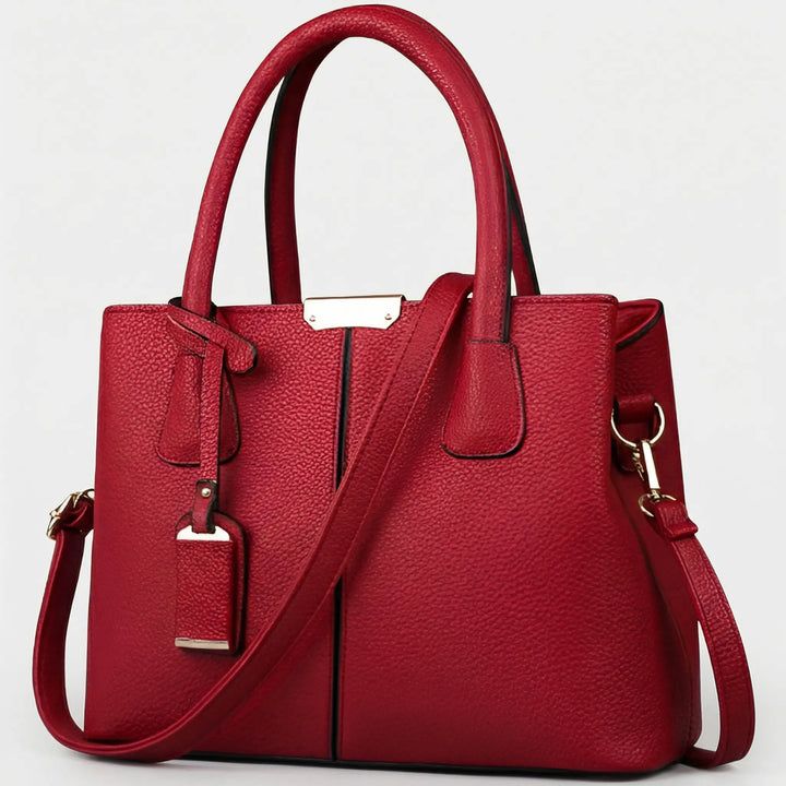 Classeva - Structured Top-Handle Shoulder Bag