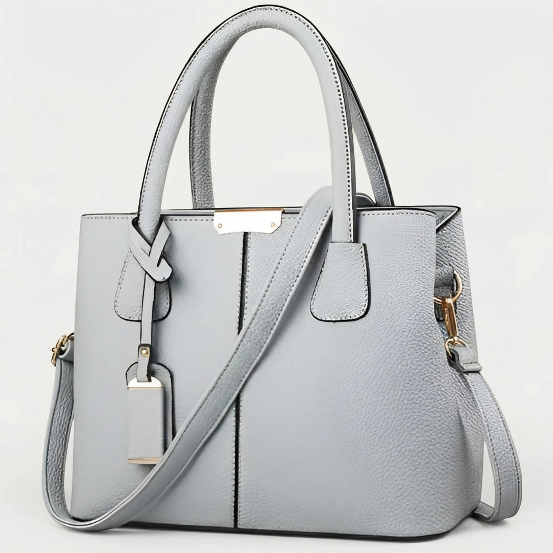 Classeva - Structured Top-Handle Shoulder Bag