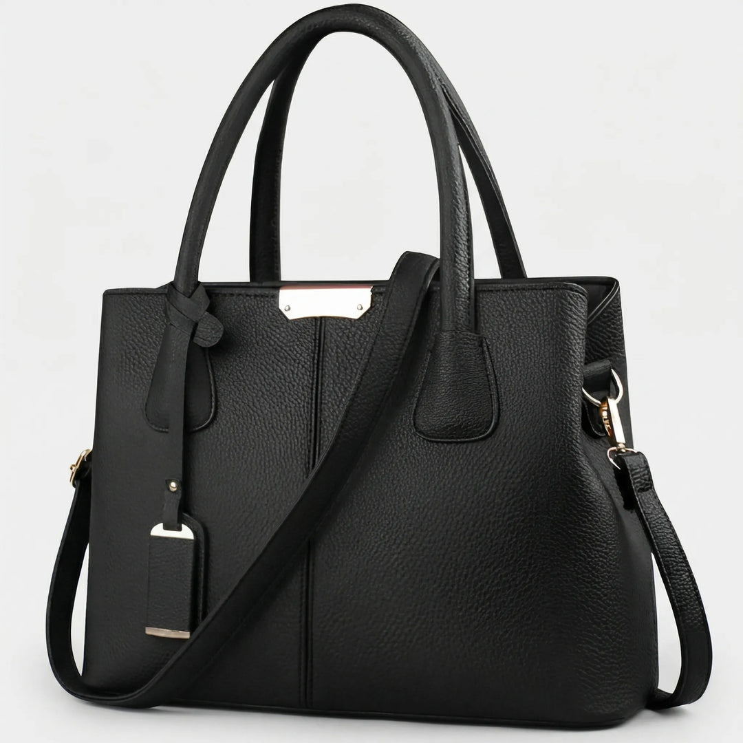 Classeva - Structured Top-Handle Shoulder Bag