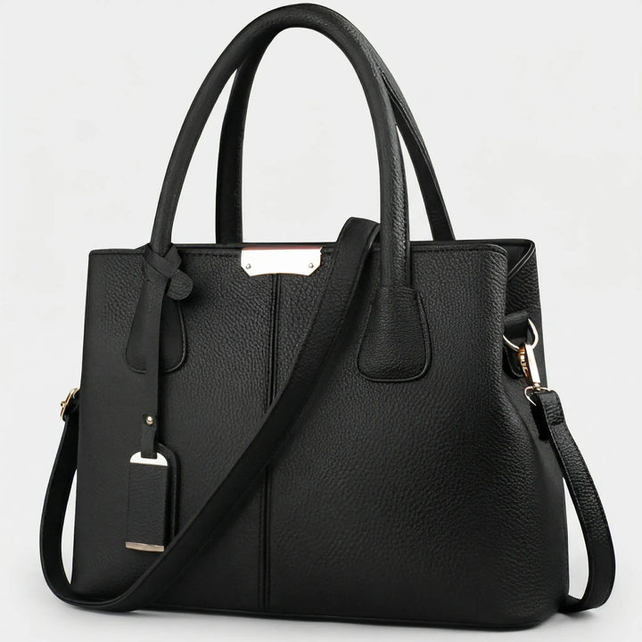 Classeva - Structured Top-Handle Shoulder Bag