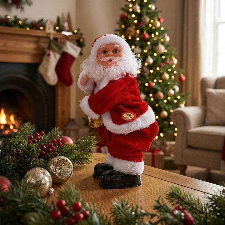 Clauson - Animated Dancing Santa Holiday Figure