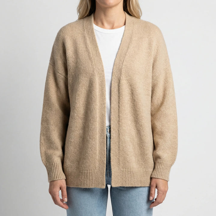 Clesten - Button-Front Knit Cardigan For Women