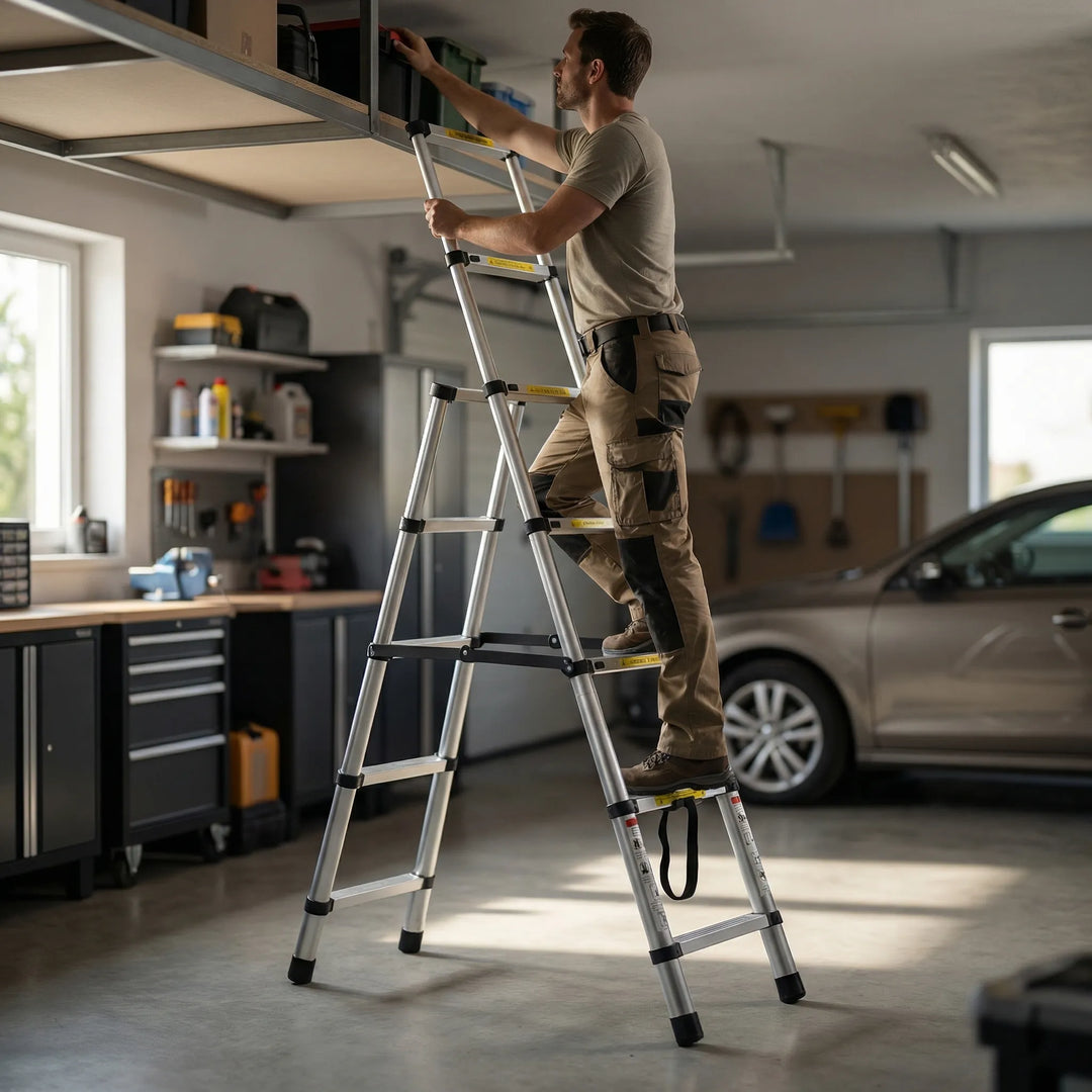 Climbex - Foldable Telescopic Step Ladder