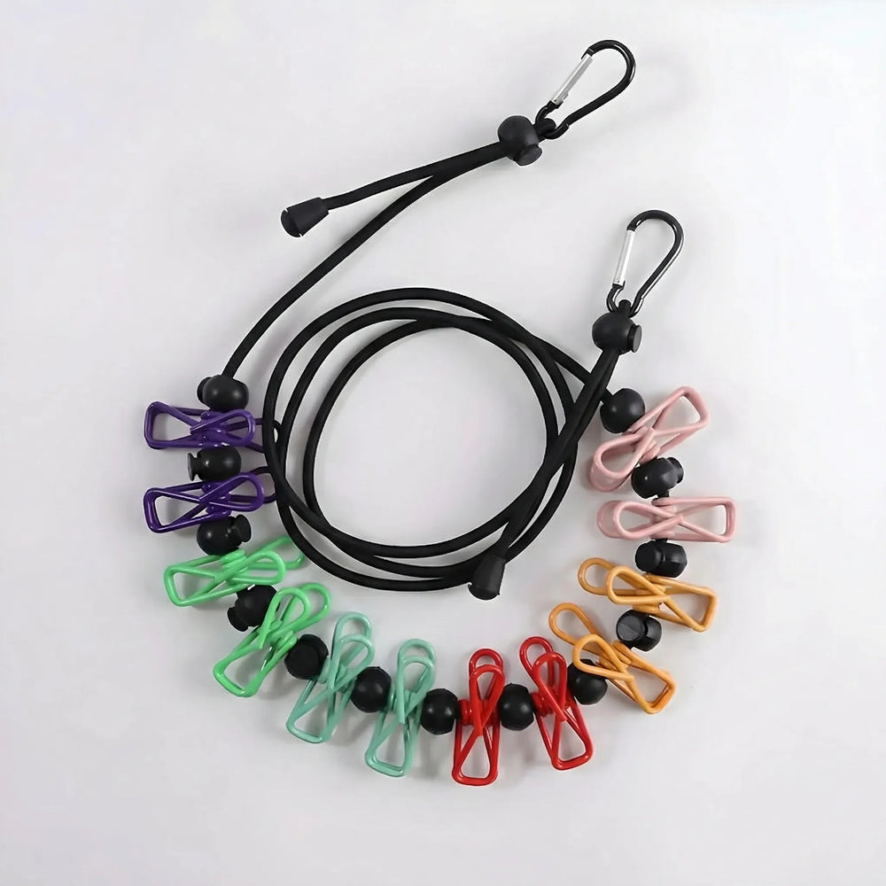Cliplyne - Elastic Portable Travel Clothesline