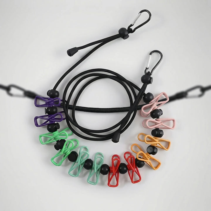 Cliplyne - Elastic Portable Travel Clothesline
