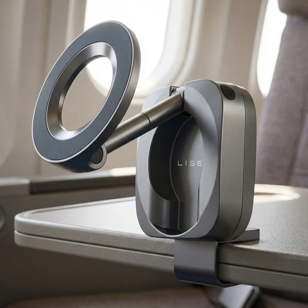 Clipvelo - 360-Degree Adjustable Travel Phone Mount