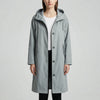 Oversized Hooded Kvinnors Regnjacka