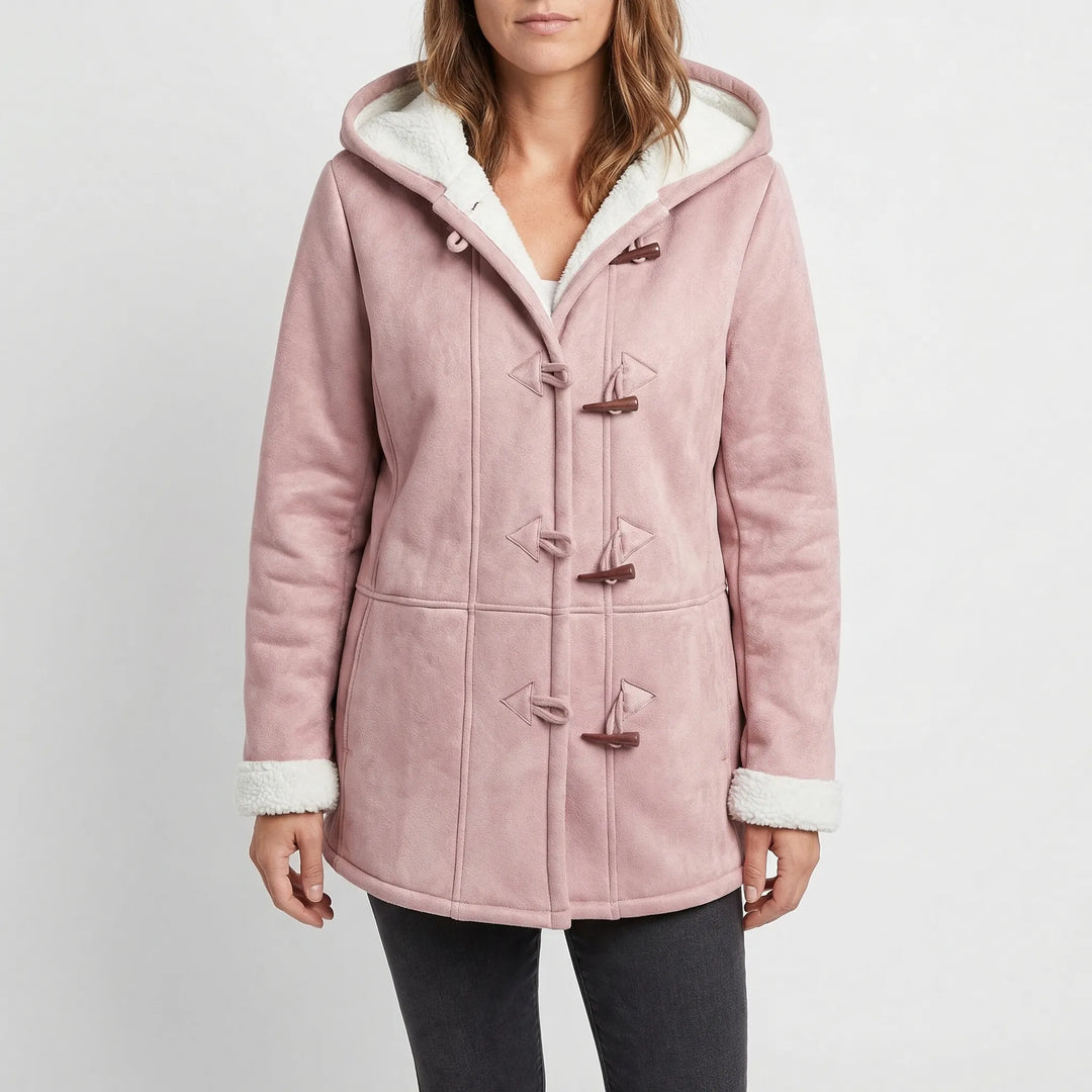 Clovima - Hooded Toggle Closure Women's Jacket