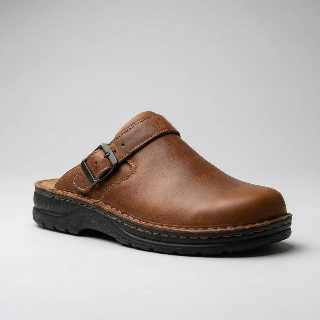 Cluvero - Slip-On Closed-Toe Mule Slipper