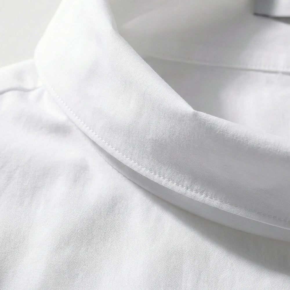 Collova - High Collar Relaxed-Fit Top