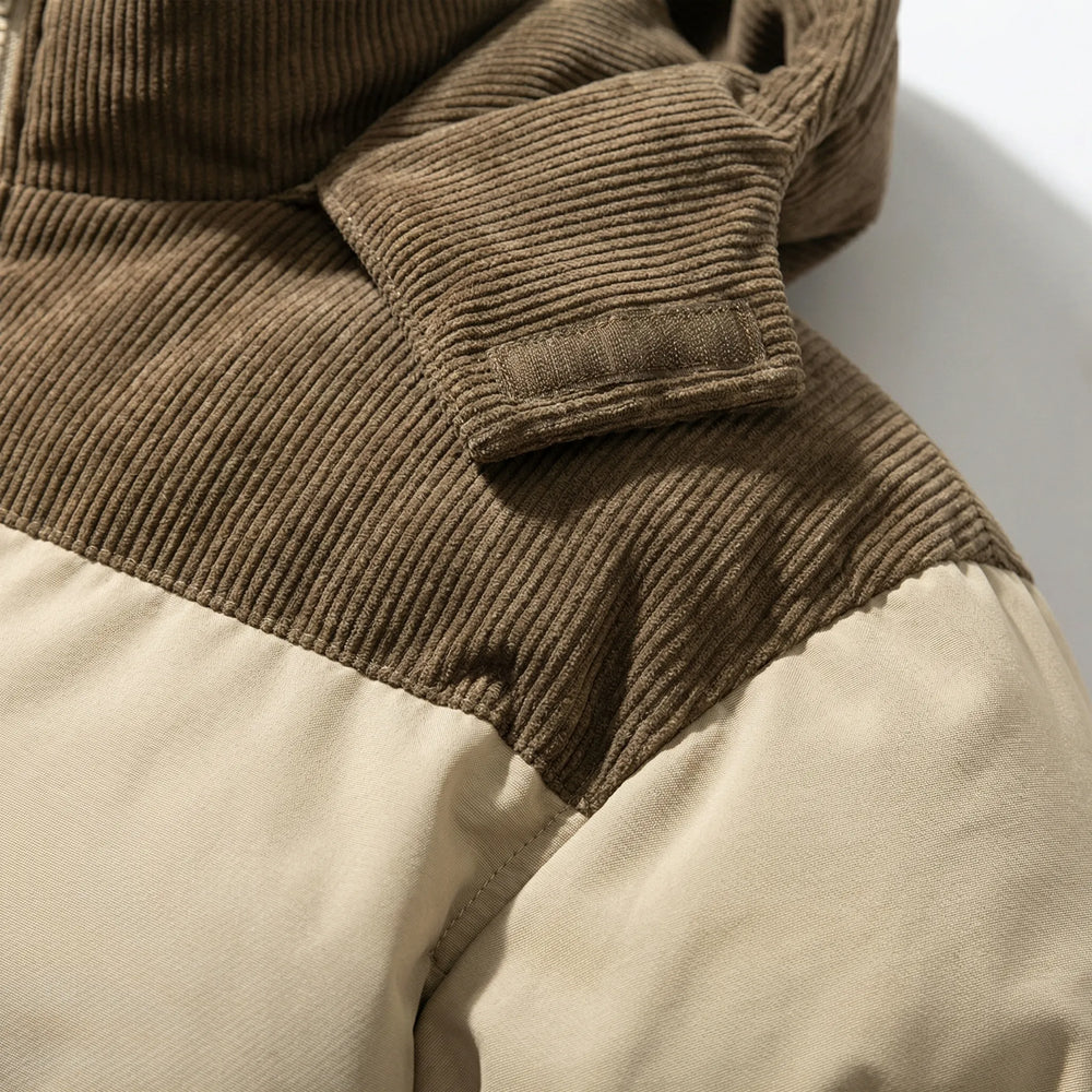 Colvern - Hooded Insulated Men's Puffer Jacket