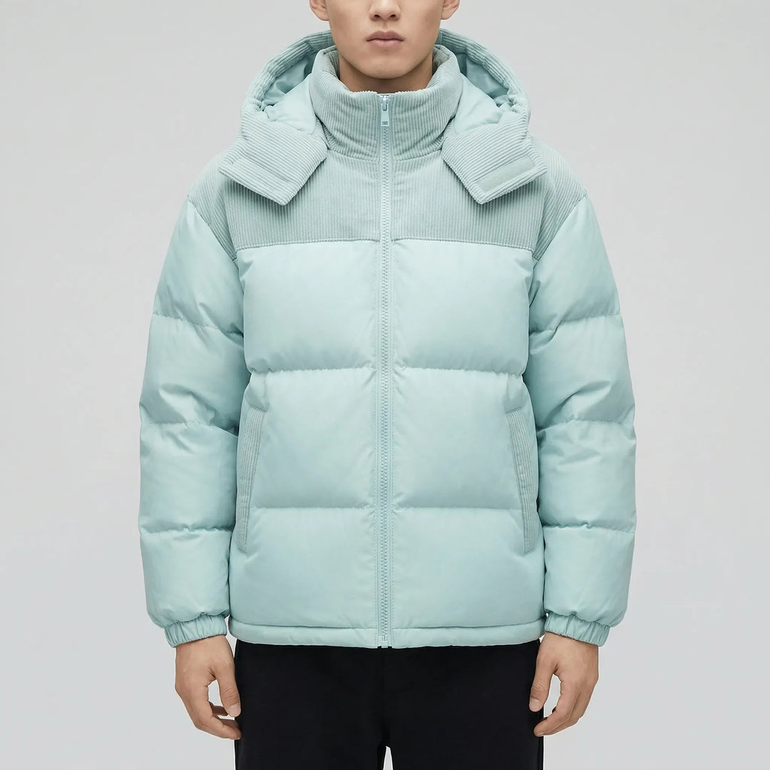 Colvern - Hooded Insulated Men's Puffer Jacket