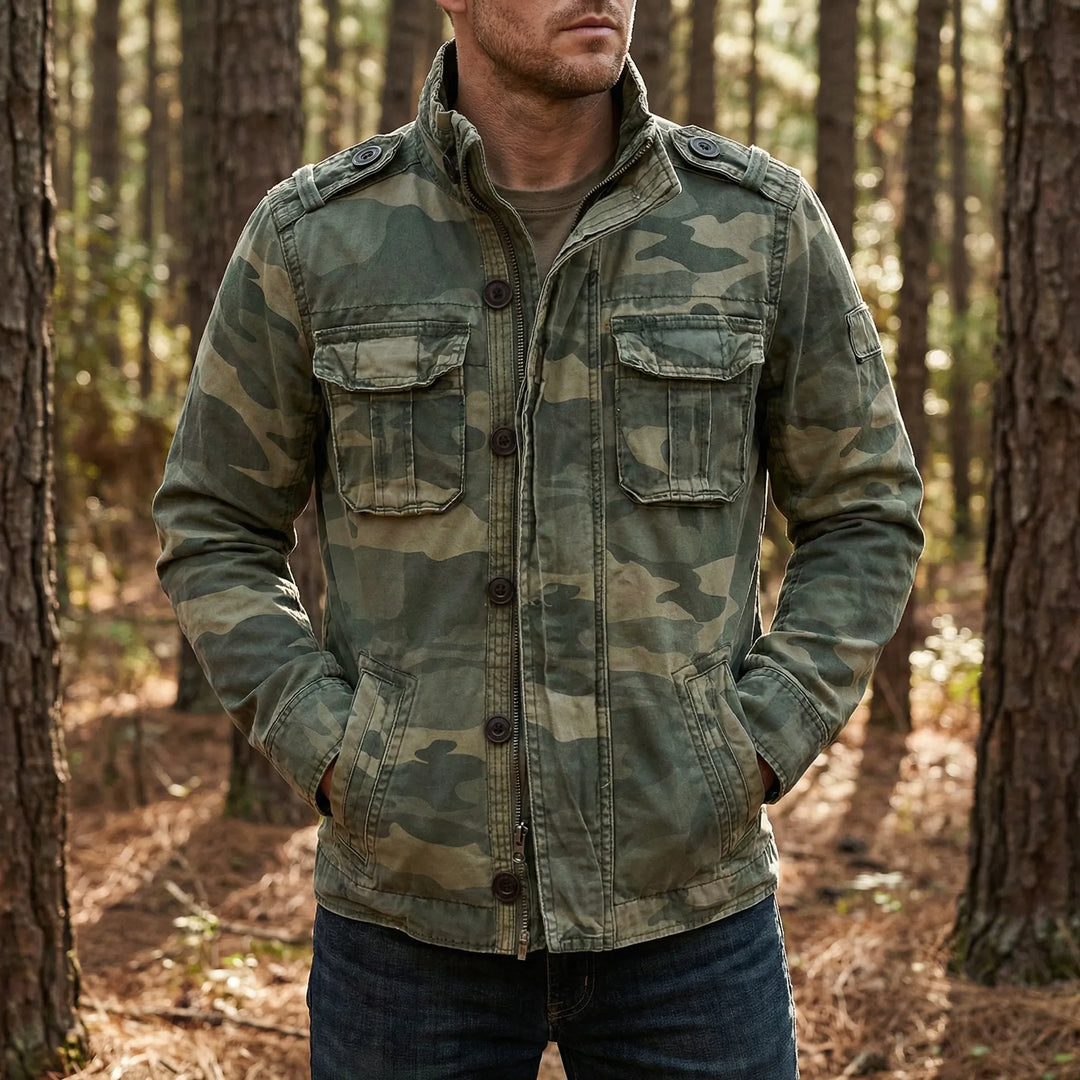 Combatex - Camouflage Military Field Jacket For Men