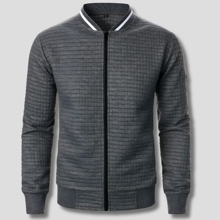 Bekväm och Varm Mäns Zip-Up Tröja