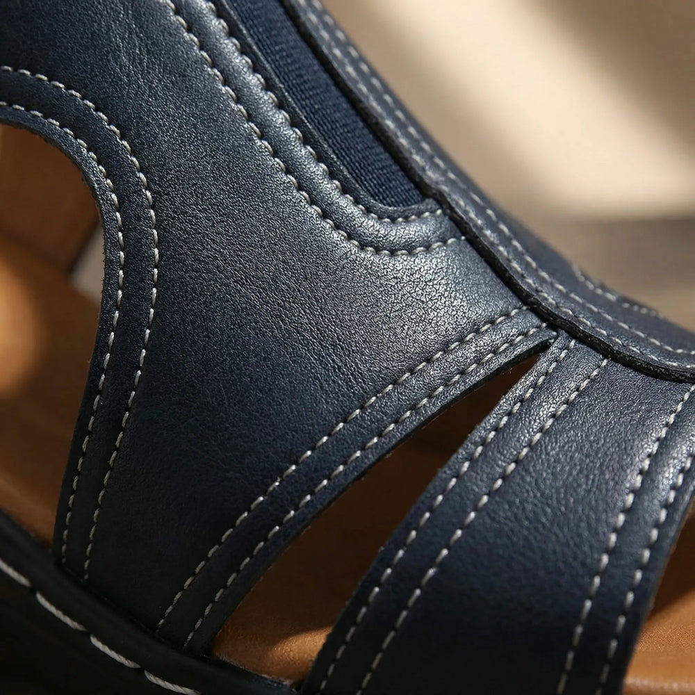 Comfura - Open-Toe Wedge Support Sandal