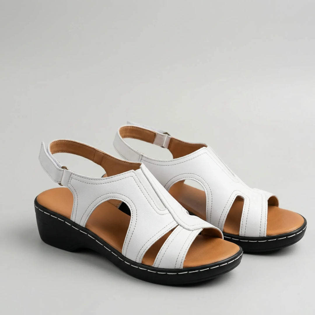 Comfura - Open-Toe Wedge Support Sandal