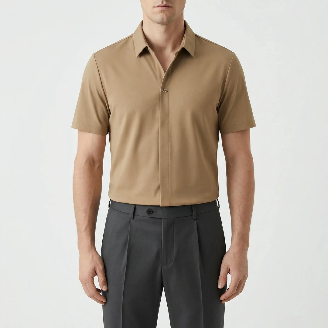 Coravio - Matching Polo And Tapered Pants Set