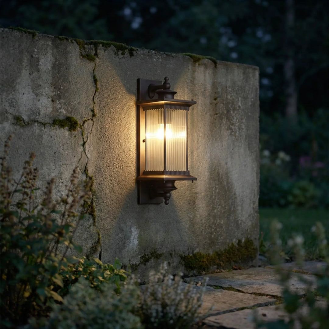 Cortexal - Vintage Rectangular Outdoor Wall Lantern