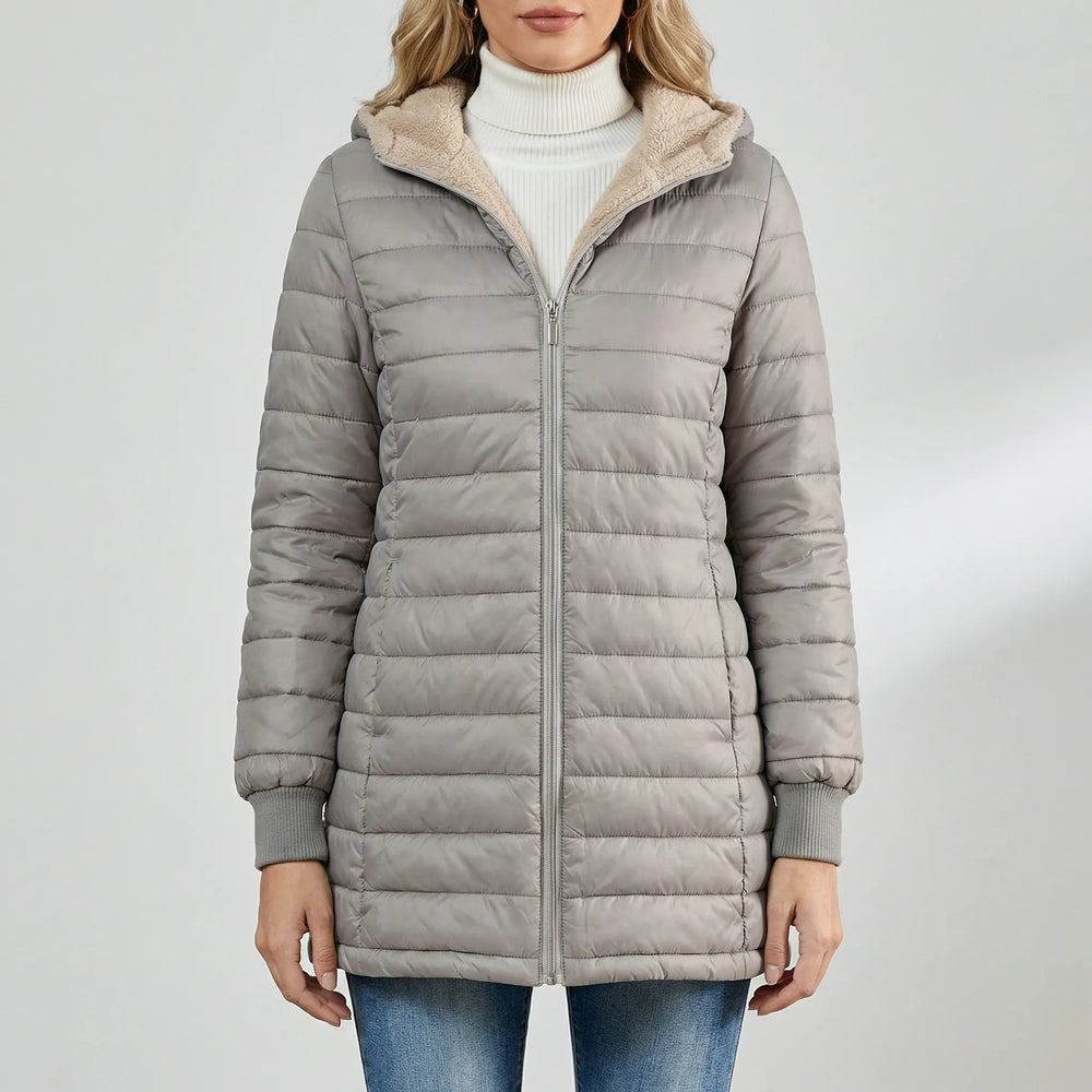 Covrella - Quilted Insulated Casual Winter Jacket