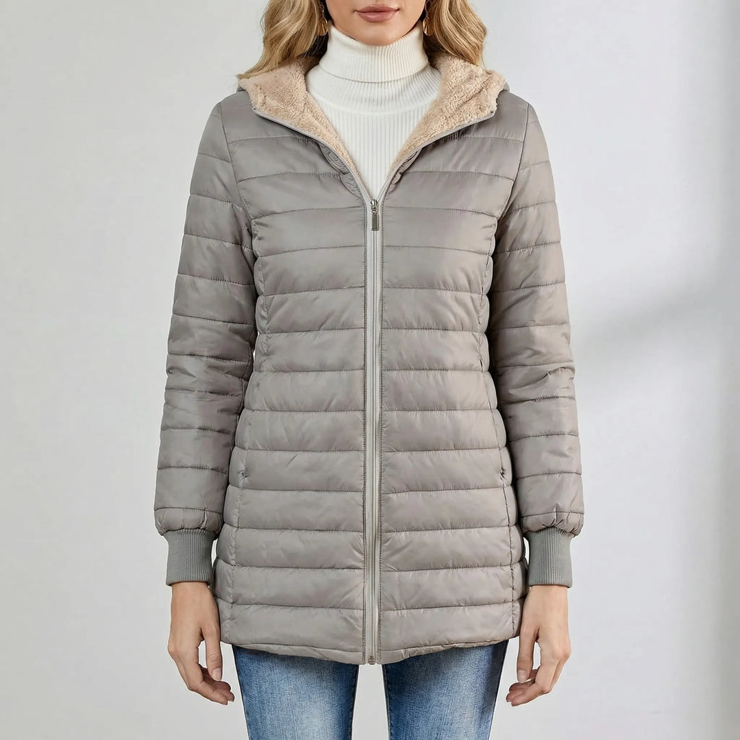 Covrella - Quilted Insulated Casual Winter Jacket
