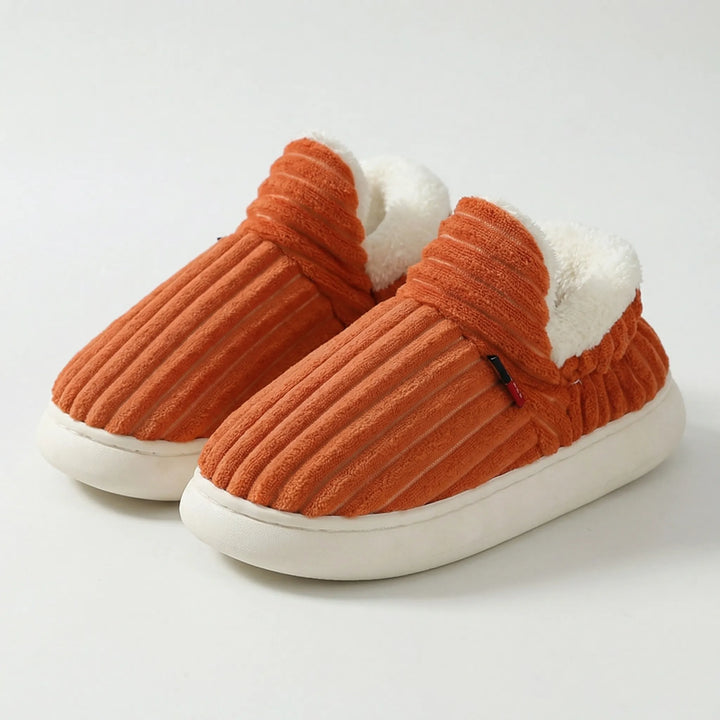 Cozirel - Ribbed Slip-On Indoor Slipper