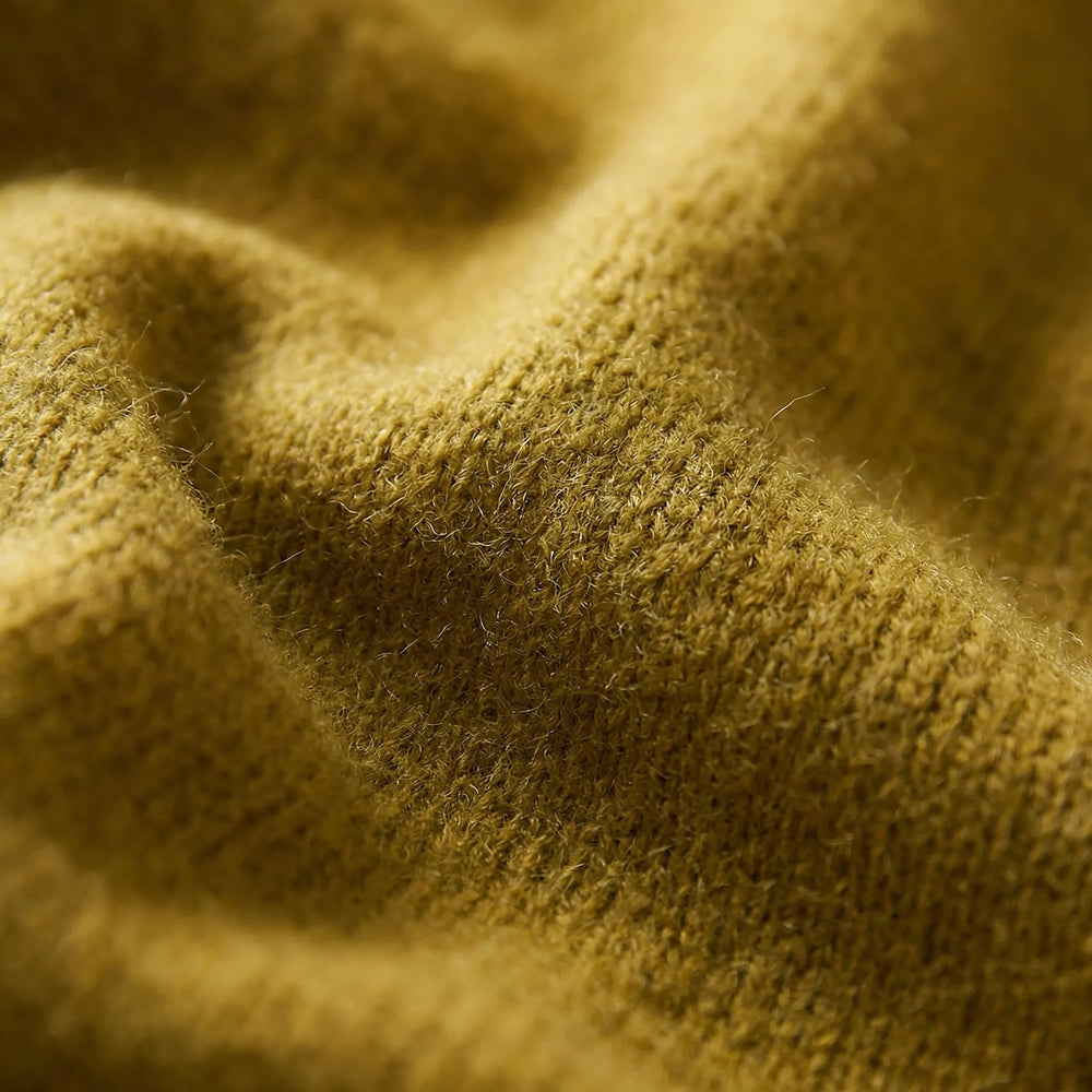 Coziven - Crewneck Pullover Knit Sweater