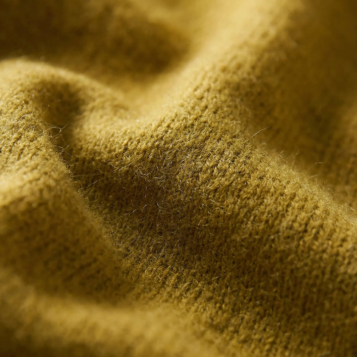 Coziven - Crewneck Pullover Knit Sweater