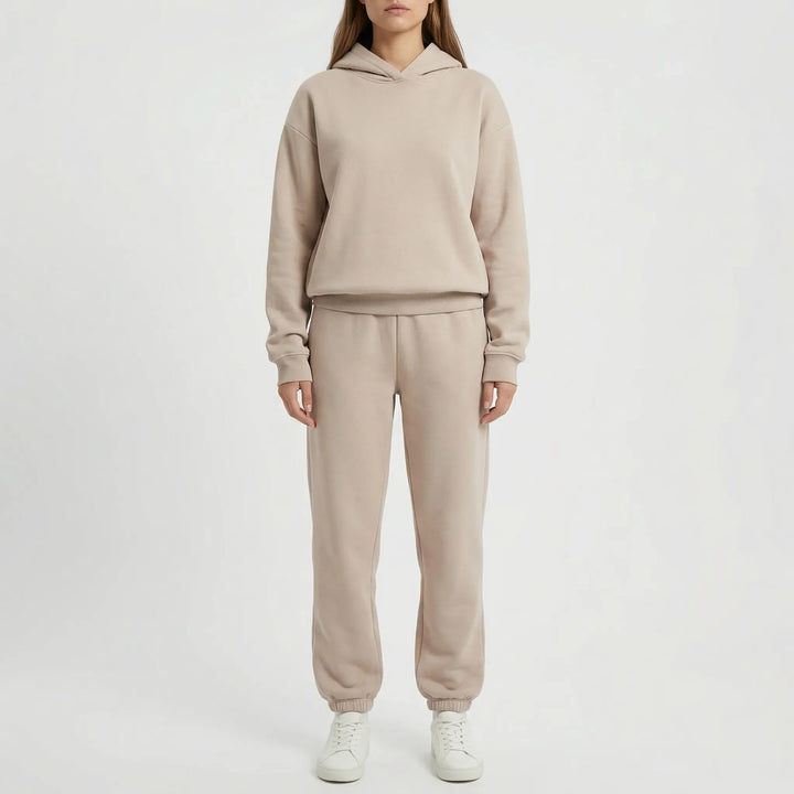 Cozlynx - Hooded Sweatshirt And Jogger Set