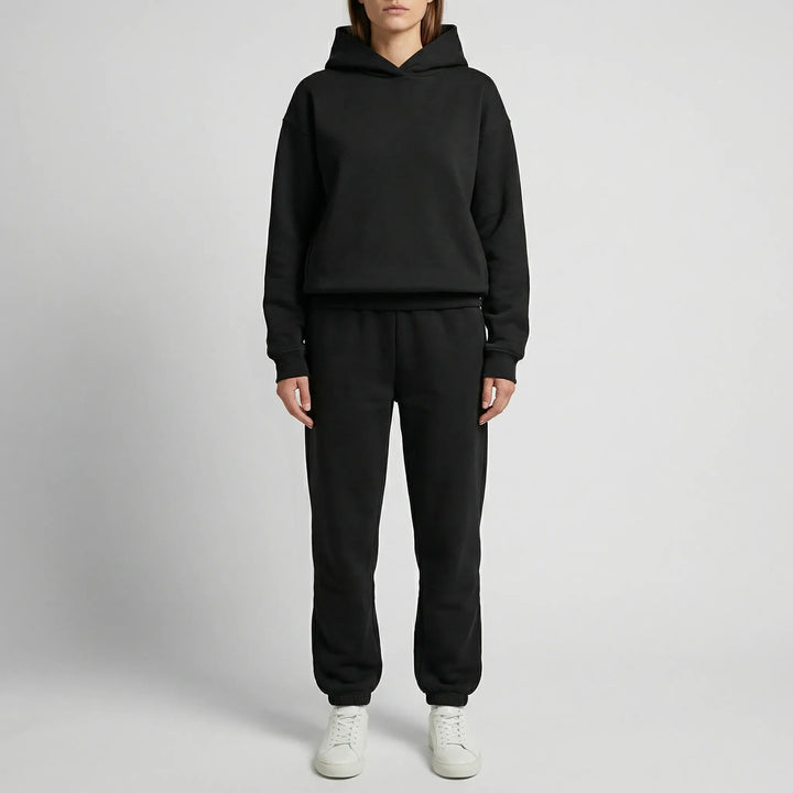 Cozlynx - Hooded Sweatshirt And Jogger Set