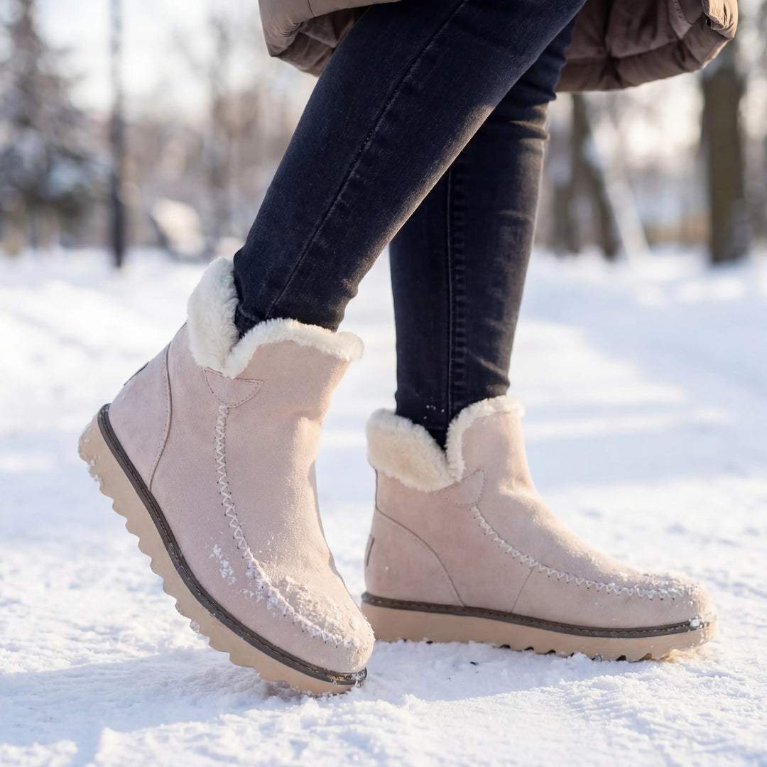 Cozynelle - Slip-On Insulated Ankle Boot
